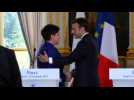 Macron reçoit la Première ministre polonaise à l'Elysée