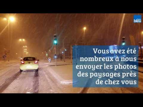 VIDEO : La neige vue par les internautes de Francebleu.fr