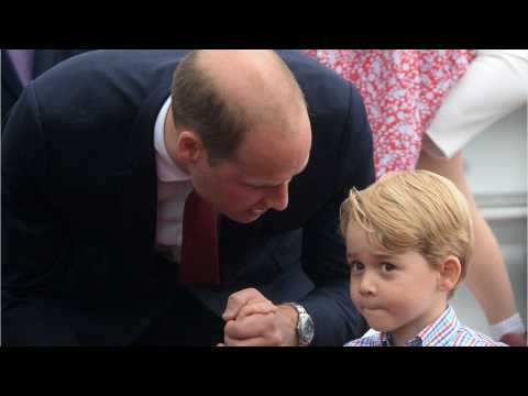 VIDEO : Prince William Jokes About Rowdy George