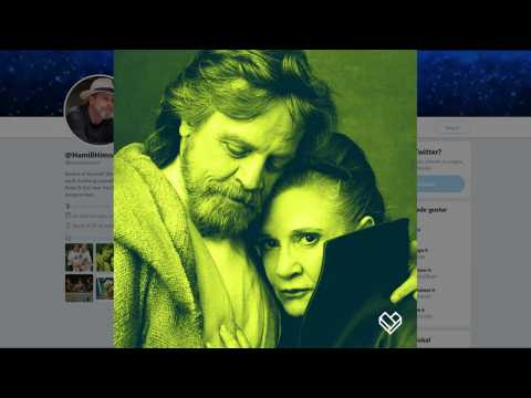 VIDEO : Mark Hamill recuerda a Carrie Fisher en Twitter