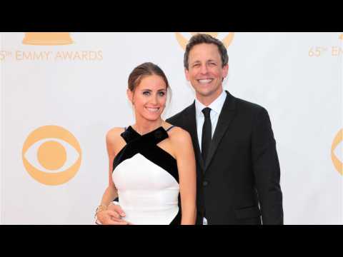 VIDEO : Seth Meyers And Wife Alexi Ashe Are Expecting
