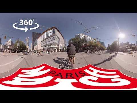 VIDEO : Dcouvrez Vancouver  vlo en vido 360 !