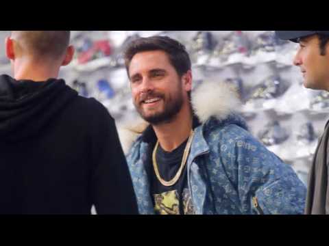 VIDEO : Scott Disick Drops $15,000 on Eight Pairs of Sneakers