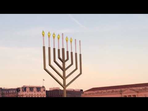 VIDEO : Fran Drescher Hosts Hanukkah Celebration In Boston