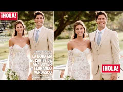 VIDEO : La primera imagen de la boda de Ana Boyer y Verdasco