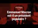 La grande originalité de la côte de popularité d'Emmanuel Macron