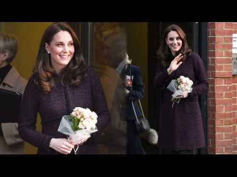 VIDEO : Duchess of Cambridge shows off her gorgeous blowout