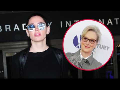 VIDEO : Rose McGowan Slams Meryl Streep's 'Hypocrisy'