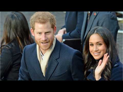 VIDEO : Meghan Markle and Prince Harry Step Out for the First Time Since Their Engagement