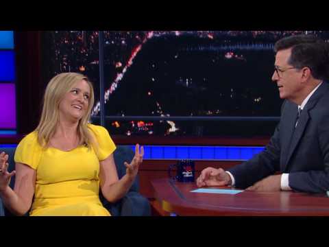 VIDEO : Stephen Colbert And Samantha Bee Talk Louis C.K.