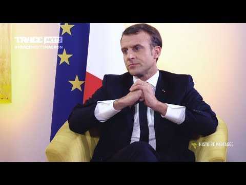 VIDEO : Trace Rencontre Macron - Histoire partage