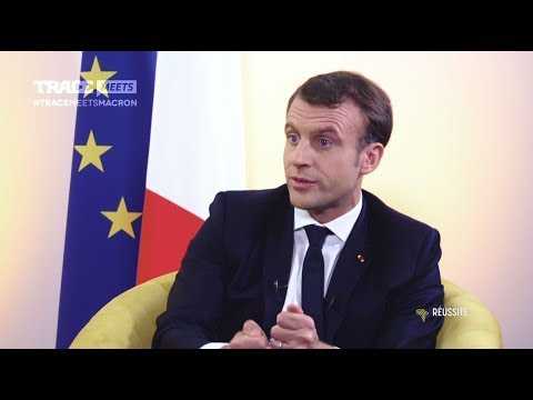 VIDEO : Trace Rencontre Macron -  Russite
