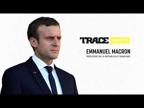 VIDEO : Trace Meets Macron - Portrait