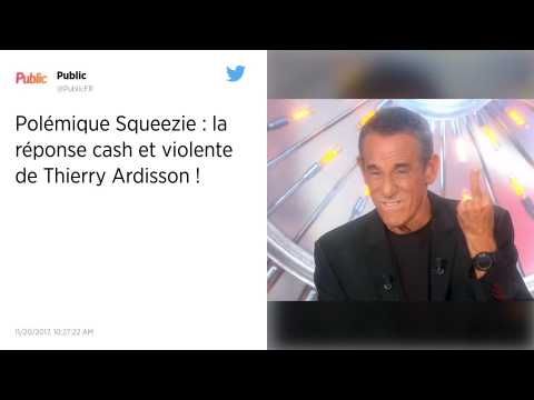 VIDEO : Thierry Ardisson rpond  la polmique sur son interview de Squeezie avec un doigt d'honneur