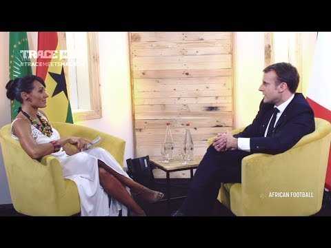 VIDEO : Trace Meets Macron - African football