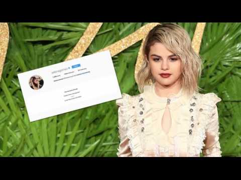 VIDEO : Selena Gomez May Have Deleted Instagram Due to Teddy Bear Theory