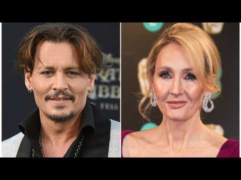 VIDEO : J.K. Rowling Addresses Johnny Depp Casting Controversy