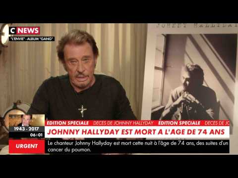 VIDEO : Johnny Hallyday est mort  74 ans - ZAPPING HOMMAGE DU 06/12/2017