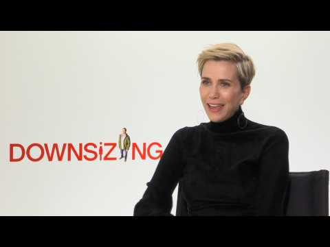 VIDEO : Exclusive Interview: Kristen Wiig says 'Downsizing' will make people think