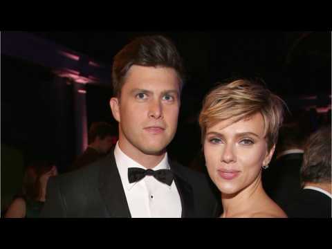 VIDEO : Scarlett Johansson & 'SNL' Boyfriend Colin Jost Make Their First Public Appearance
