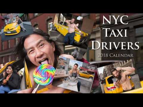 VIDEO : New York's sexiest cabbies pose for a good cause