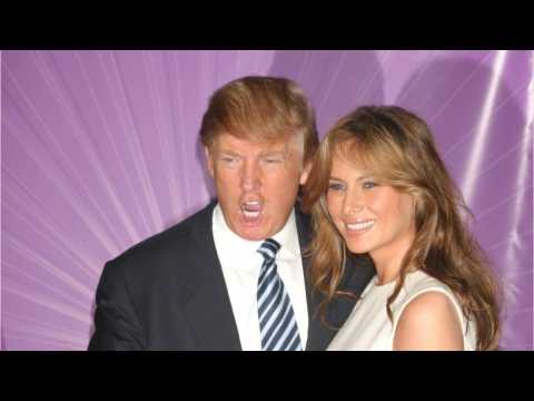 VIDEO : Donald And Melania Trump's Wedding Cake Is Being Auctioned