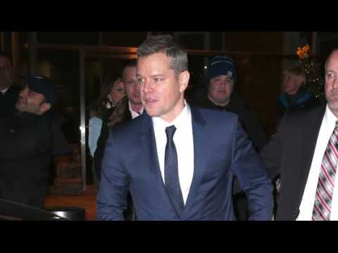 VIDEO : Matt Damon Slams Weinstein and Defends Louis C.K.