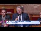 Gilbert Collard qualifie Jean-Luc Mélenchon de «trouillard» et de «péteux» - ZAPPING ACTU DU 23/04/2018