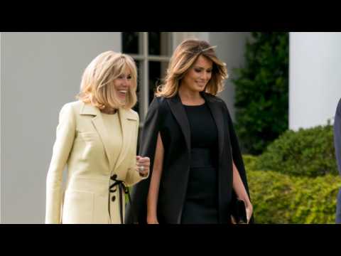 VIDEO : Melania Trump Wearing Fashion Trend Popularized By Kim K