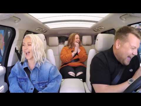 VIDEO : Melissa McCarthy Crashed Christina Aguilera?s Carpool Karaoke