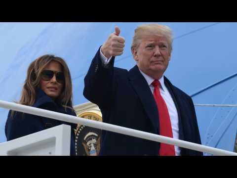 VIDEO : Trump Says He's Too Busy To Get Melania A Birthday Gift