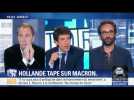 François Hollande continue de tacler Emmanuel Macron