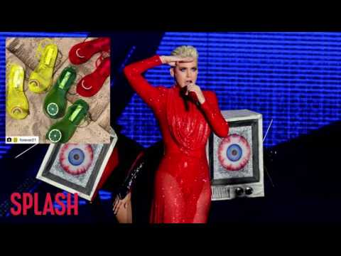 VIDEO : Katy Perry releases line of scented shoes