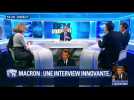 Emmanuel Macron: une interview innovante
