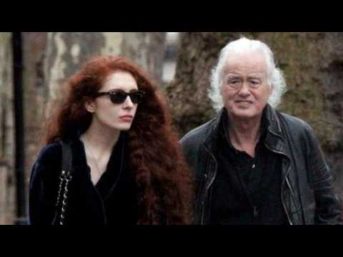 VIDEO : Led Zeppelin's Jimmy Page Seen With Much Younger Girlfriend