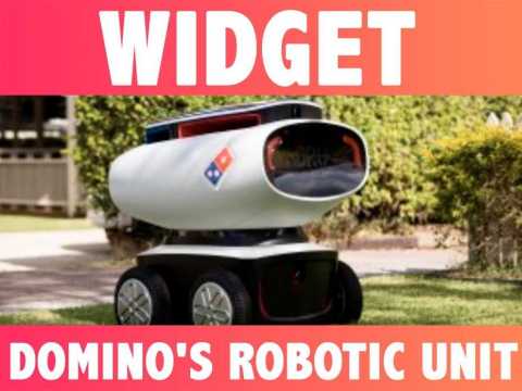 VIDEO : DOMINO?S ROBOTIC UNIT : Le livreur de pizza 2.0 !