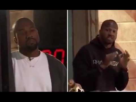 VIDEO : Face  Kanye West, il lui a rpondu sans filtre