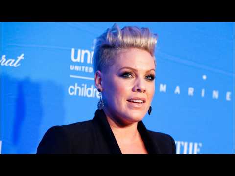 VIDEO : Pink Responds To Fan Who Criticized Her Husband Gary Hart's Parenting
