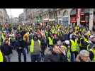 Manifestation des gilets jaunes acte VIII dans les rues de Lille