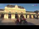 Retour de vacances : les quais de la gare se remplissent à Nice