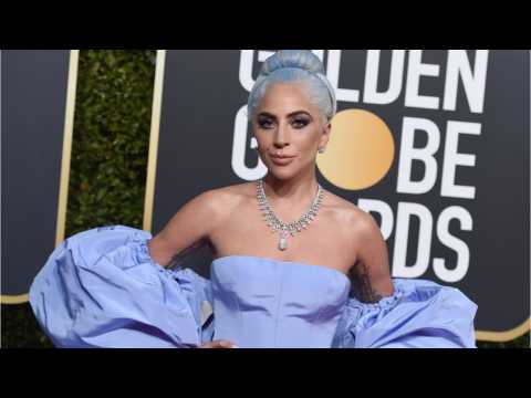 VIDEO : Lady Gaga's Hair Was A Perfect Match To Her Golden Globe Dress