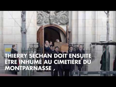VIDEO : PHOTOS. Obsèques de Thierry Séchan : Renaud, Romane Serda, Hugues Aufray... Ses amis et sa f