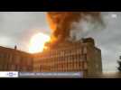 Villeurbanne : explosion sur le toit de l'université - ZAPPING ACTU DU 17/01/2019