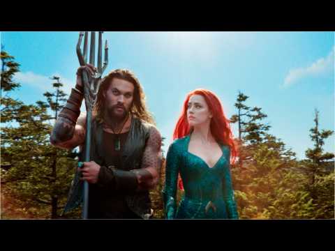 VIDEO : 'Aquaman's Amber Heard Reveals New BTS Pic