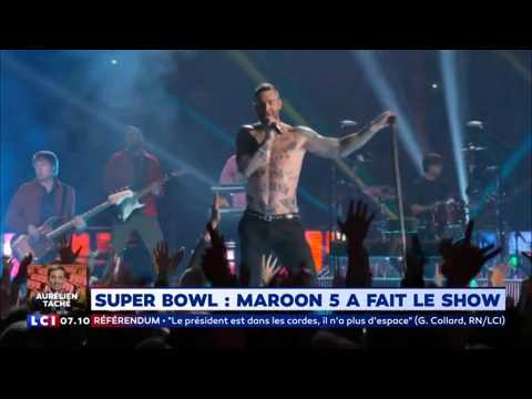 VIDEO : Super Bowl : bad buzz pour Maroon 5