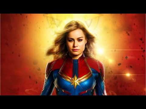 VIDEO : 'Captain Marvel' Featured Side Of Airplane