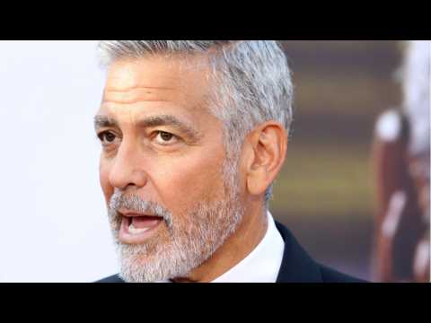 VIDEO : George Clooney Rocks New Look For Hulu Miniseries