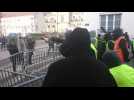 Quelques heurts ont eu lieu avec les forces de l'ordre lors de la manifestation des gilets jaunes à Vitry-le-François, ce samedi 19 janvier