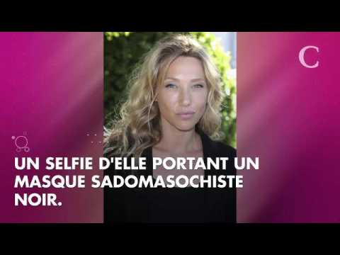 VIDEO : PHOTO. Laura Smet avec un masque SM : le selfie WTF du jour !