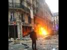 Paris: Forte explosion dans une boulangerie du 9e arrondissement